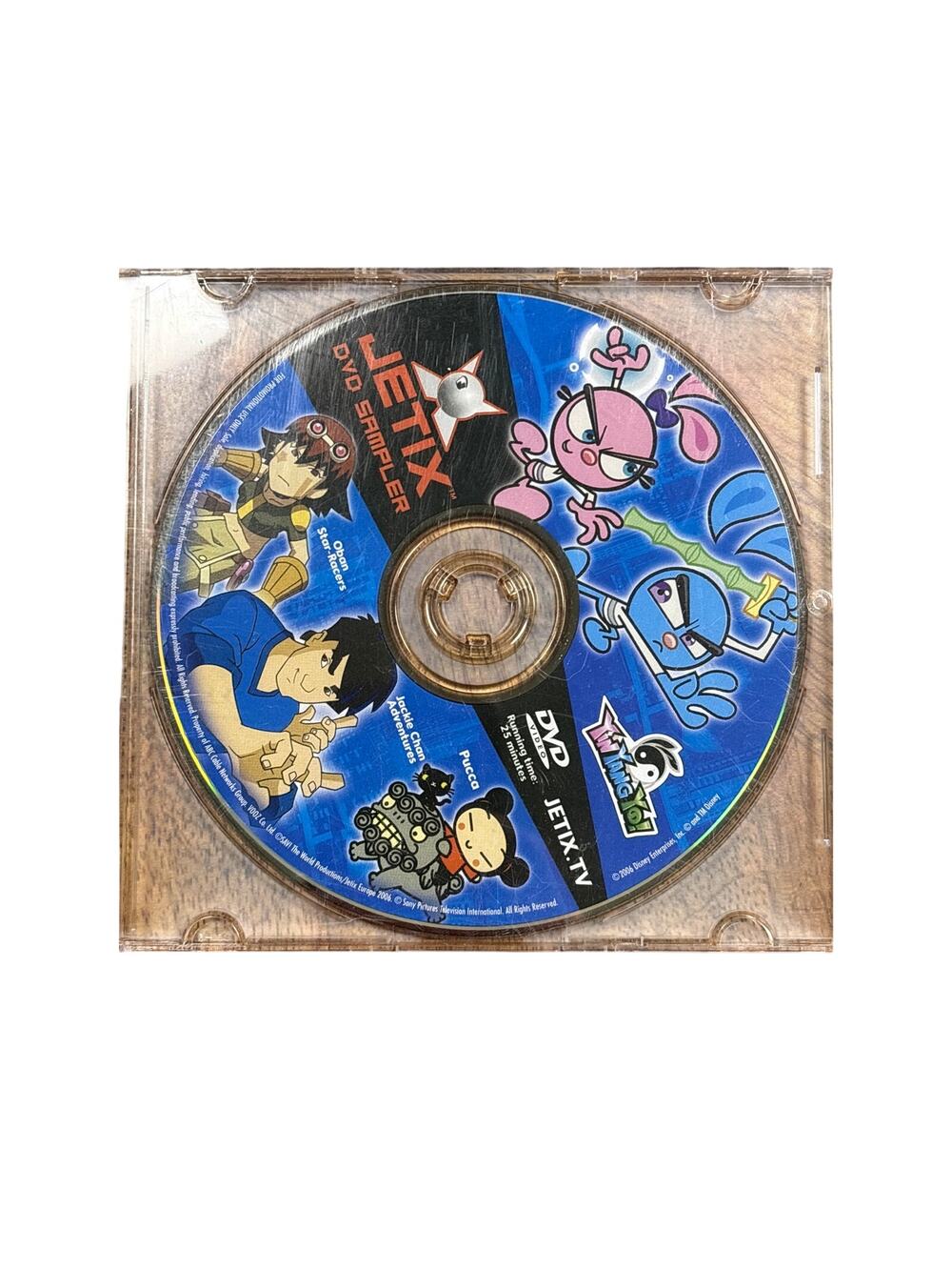 2006 Jetix DVD Sampler Yin Yang Yo Jackie Chan Adventures Pucca dvd untested